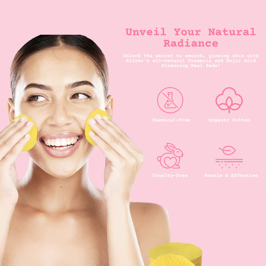 Kojic and Turmeric Pads