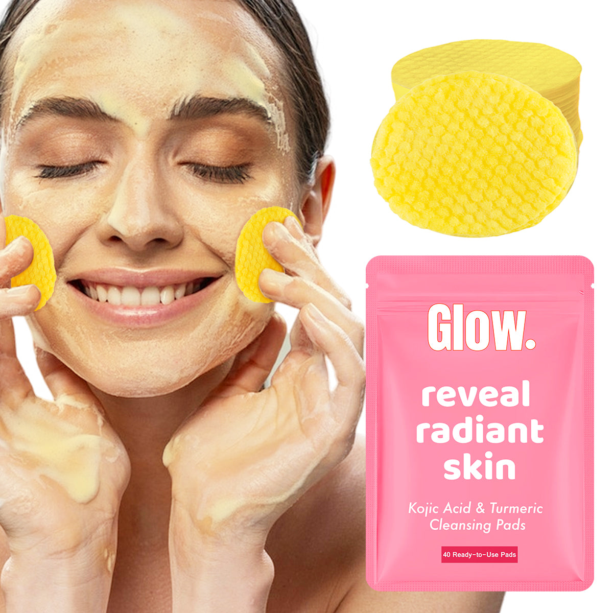 Kojic and Turmeric Pads