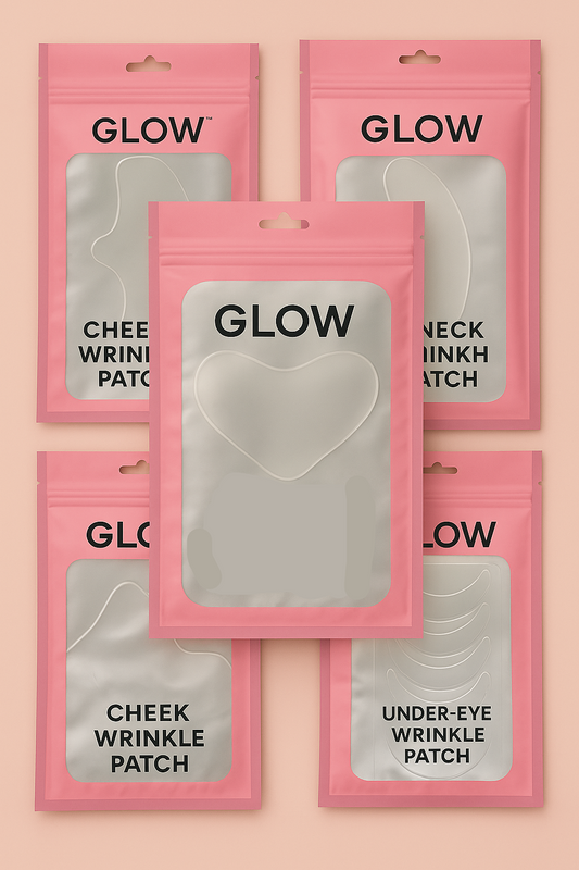 11 Piece Full-Face Anti-Wrinkle Patch Kit by Glow