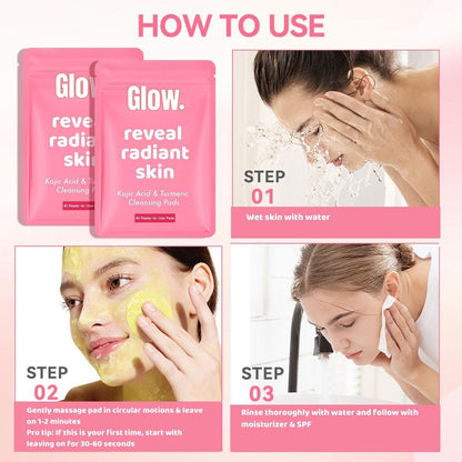 Kojic and Turmeric Pads