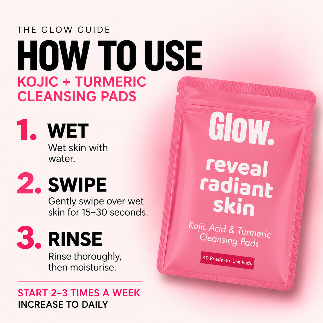 Kojic and Turmeric Pads