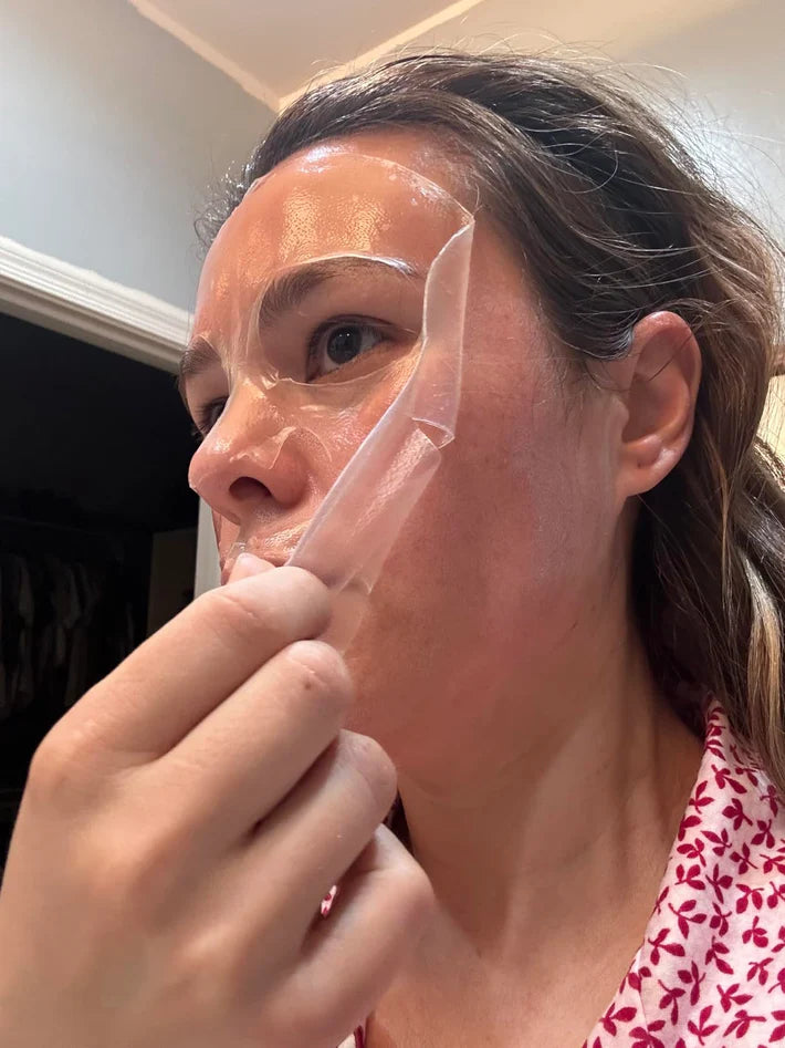Customer photo from Amanda Y. after using the mask